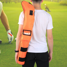 Kinder wasserdichte Nylon-Falbag für Golfclubs Orange 829,5 cm