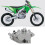 Front Brake Caliper with Pads 43080‑0081 Metal 12
