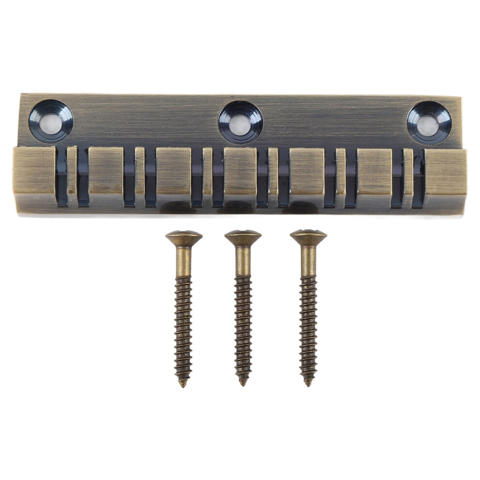 12 String Guitar Bridge Alloy Bronze Color-image-OPC-PKFZ6H6-NEW