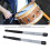 1 Pair Retractable Nylon Cajon Drum Brushes with 13