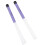 1 Pair Drum Brush Slick Handle Nylon Telescopic 3