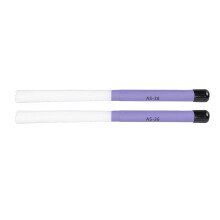 1 Pair Drum Brush Slick Handle Nylon Telescopic