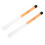 1 Pair Drum Brush Slick Handle Nylon Telescopic 6