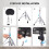 Drum Throne Seat Universal Padded Drum Height 11