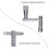 Drum Keys 3-Pack Universal Drum Tuning Key with 1 14