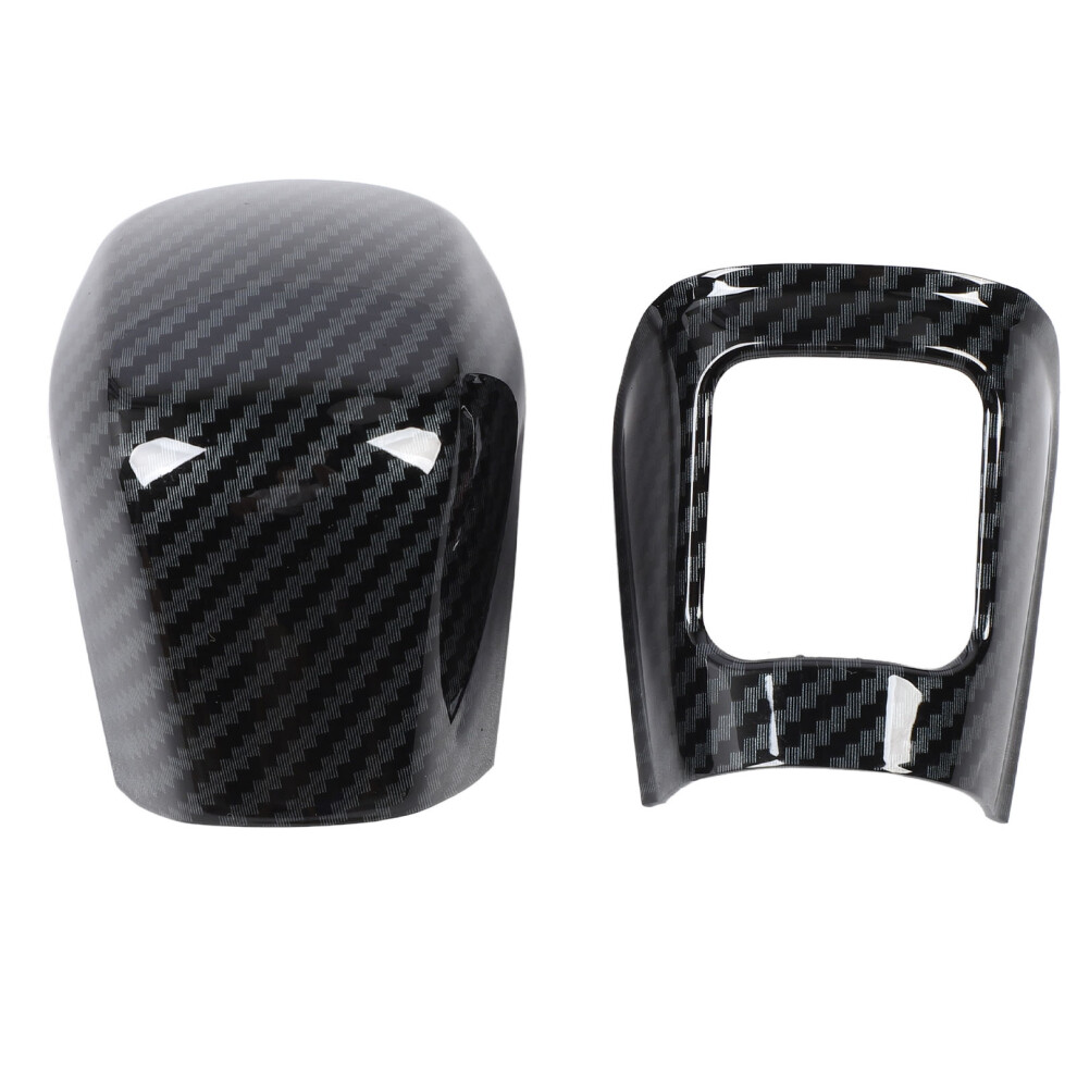 Gear Shift Knob Cover Carbon Fiber Style Prevent 8320539237022