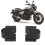 1 Pair 30mm Motorcycle Handlebar Riser Kit T6063 11