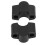 1 Pair 30mm Motorcycle Handlebar Riser Kit T6063 10