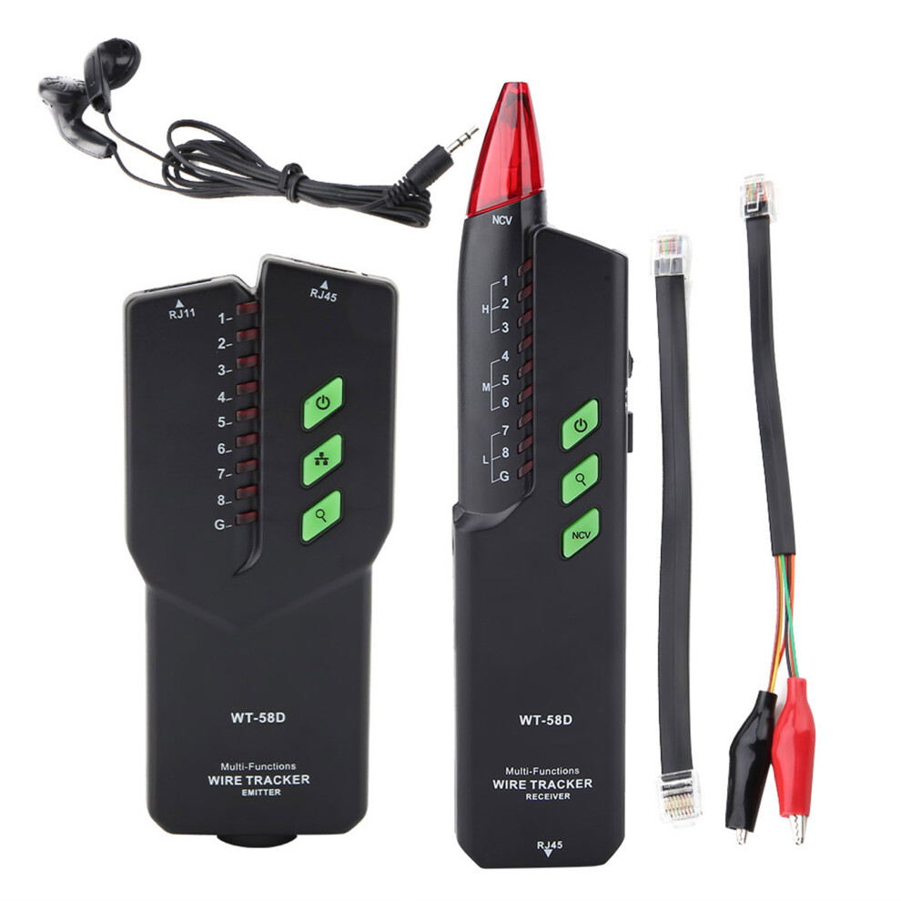 MESTEK WT-58D Handheld Network Cable Tester Line