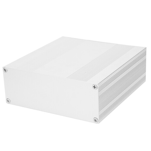 Matte Silver Aluminium DIY Gehäusebox 54x145x150mm Split-Typ 2