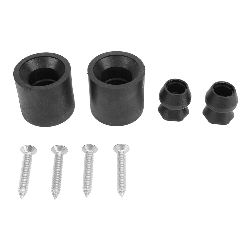 2 Set Trailer Ramp Door Rubber Bumper Stop Cone 8320539237664