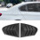 1 Pair Rear Window Louver Left Right Scratch 12