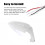 Universal Motorcycle Handguard Windproof Protective With DRL & Bar End Plugs 4