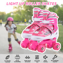 Light Up Roller Skates for Kids Perfect for Girls