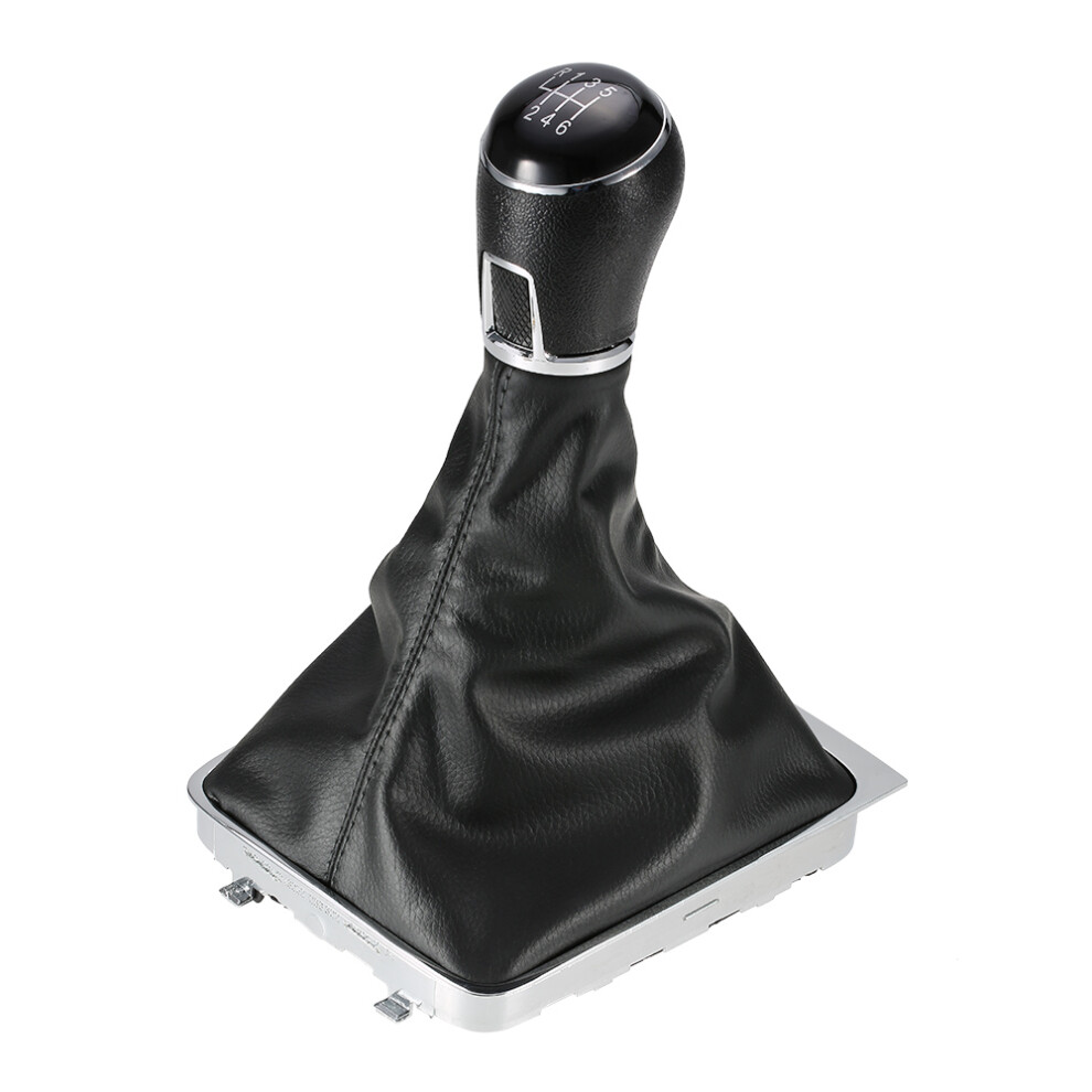 6 Speed Gear Shift Knob Leather Boot Replacement 8320539240091