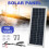 Portable Solar Panel 18V 20W Dual USB Charging 7