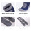 Knee High Winter Ski Socks Warm Breathable Sweat 8