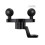 Ball Head Mount Adapters Motorcycle Bike Handlebars Double Head 3