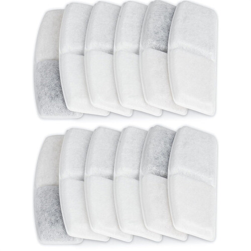 12 Pack Replacement Filters Cat Water Dispensers Filter Cat