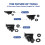 1500Pcs Flat Hexagon Socket Head Caps Screws Hexagon Head Drive 4