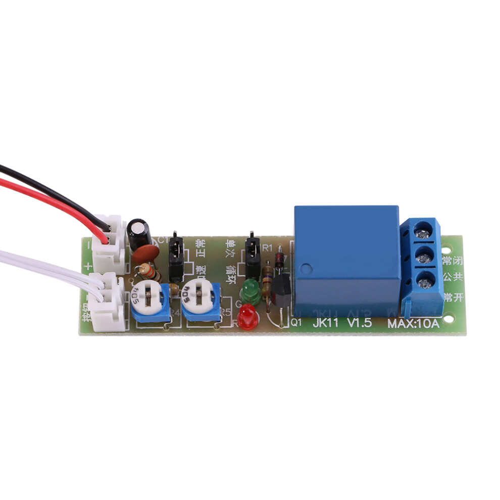 Adjustable Infinite Cycle Timer Delay On/Off