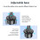 Universal Car Mount Holder Car Cup Holder Phone Mount Strong 6