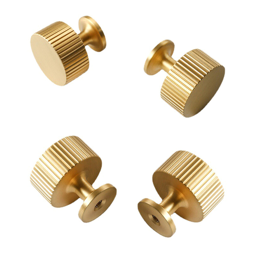 4Pcs/Set Solid Brass Cabinet Knob Pulls Cabinet Drawer Dressers 7751000063993