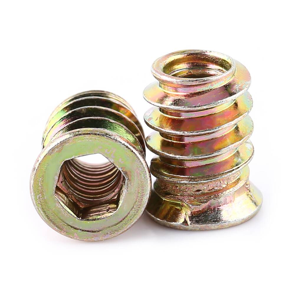Furniture Hex Socket Drive Insert Nut Threaded