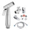 Edelstahl-Handbrause-Bidet-Sprüher Badezimmer Duschkopf Set 6