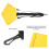 Gelber Schwimmtrainer Widerstandsgurt mit Easy-Adjust-Mesh-Tasche 8