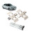 Front Brake Pad Pins Fitting Set MBA1296 109‑1296 11