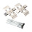 Front Brake Pad Pins Fitting Set MBA1296 109‑1296 6