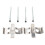 Front Brake Pad Pins Fitting Set MBA1296 109‑1296 4