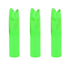 50Pcs Portable Plastic Bow Arrow Nock Insert Tail for 6mm Shafts