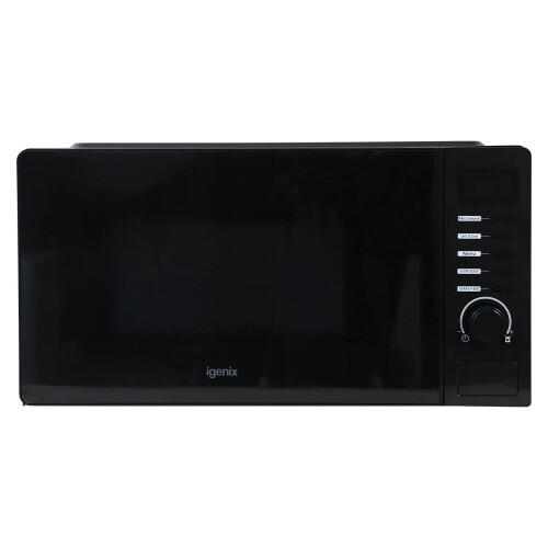 Igenix 20L 700W Digital Microwave, 8 Functions, 5 Power Levels, Igenix IGMS02070B
