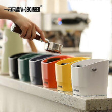 (Red) Espresso Grounds Bucket Coffee Knock Box Mini Professional Home Barista Knock Box Tools Chic Cafe Bar Counter Accessories 2025