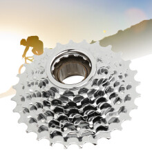 8-Gang-Drehfreilauf für Mountainbike 13-28T, Stahl, Silber