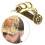 Practical Hat Clip Versatile Brass Hat Clip for Hunting Lovers 2