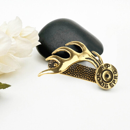 Practical Hat Clip Versatile Brass Hat Clip for Hunting Lovers 2