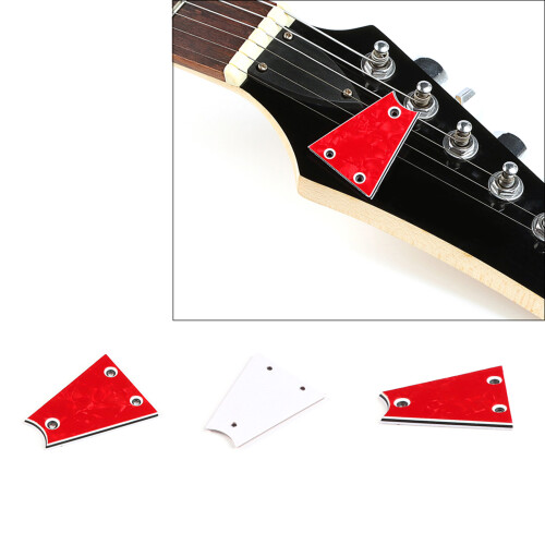 Electric Guitar Bass Adjustment Rod Cover Triangle Triangular 1