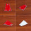Electric Guitar Bass Adjustment Rod Cover Triangle Triangular 4