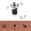 Oval 6.35mm Output Jacks Plate Socket Output Input Jacks Plate 2