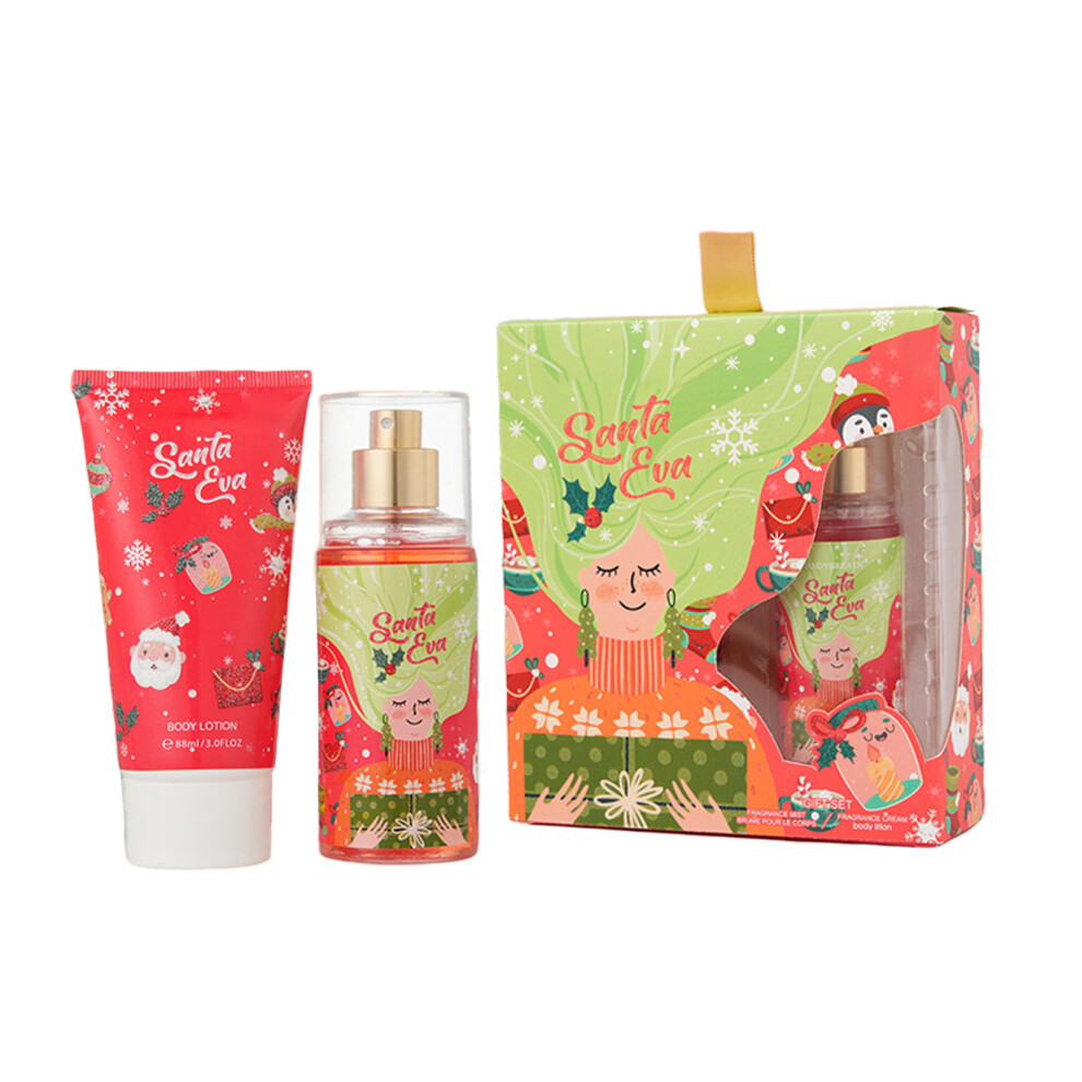 (Multi-color) Body Milk Women's Perfume 88ml Set