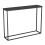 (Grey) Modern Wooden Console Table with Metal Legs 2