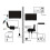Wireless IR Repeater, Wireless IR Repeater Kit / Remote Control Extender Kit -T2 to Control Smart H 2