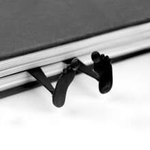 Marque-páginas - Balvi - Book Crush - PVC rígido - Negro - 13cm x 7,2cm