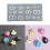 Chic Miniature Dolls with Unique Eye Designs Silicone Mould for 2
