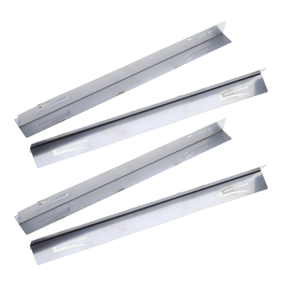 1 Set Stove Gaps Covers Stainless Steel 13.8-27.5'' Adjustable 7751000067137