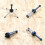 Foldable Flute Stand Base 4-Leg Holder Clarinet Rest Rack 4