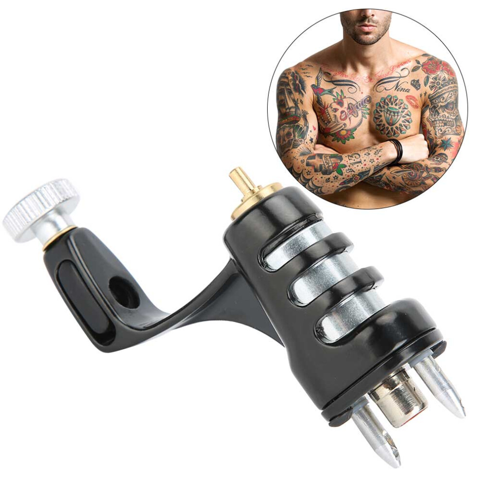 Aluminium Alloy Tattoo Machine Gun Liner & Shader, Black